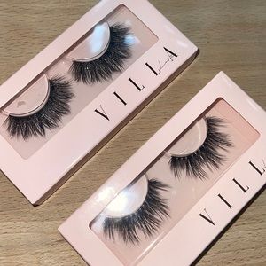 2 pairs of eyelashes. Villa lashes style BOSSY & FANCY